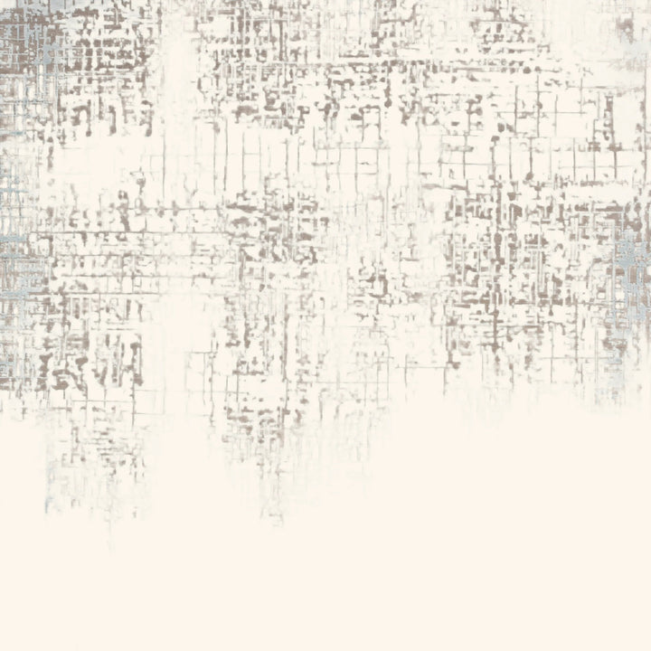 Transitional Wool Art Silk Blend Rug - 8'10" x 12'4"