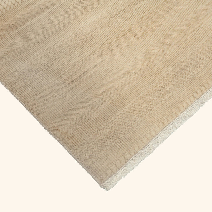 Transitional Wool Art Silk Blend Rug - 4'1" x 6'3"