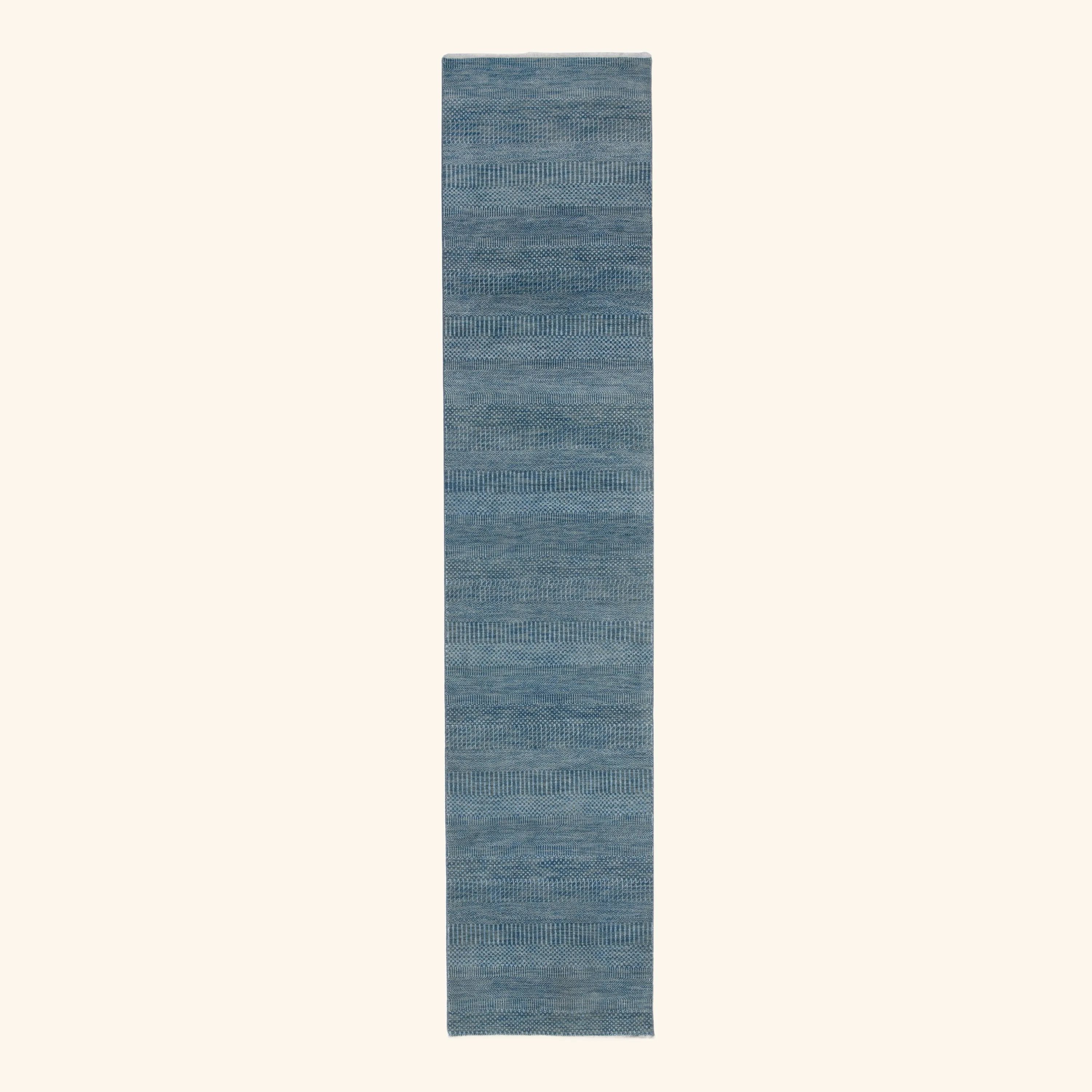 abc carpet Wool Art Silk Blend Runner - Thumbnail 3