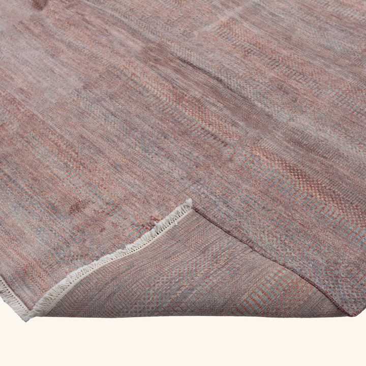 Transitional Wool Art Silk Blend Rug - 8'2" x 10'
