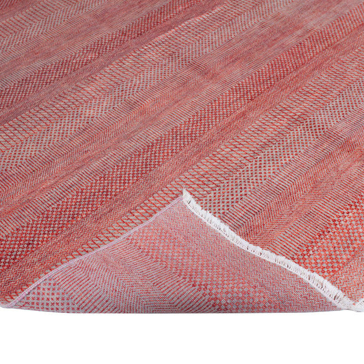 Transitional Wool Art Silk Blend Rug - 9' x 12'4"