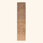 Transitional Wool Art Silk Blend Runner - 2'7" x 12'2"