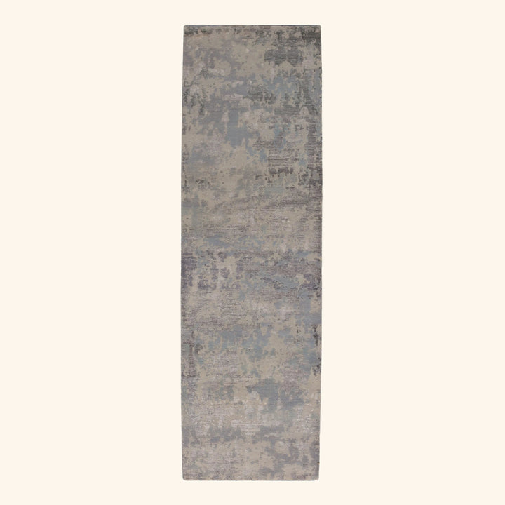 Transitional Wool Art Silk Blend Runner - 2'9" x 9'10"