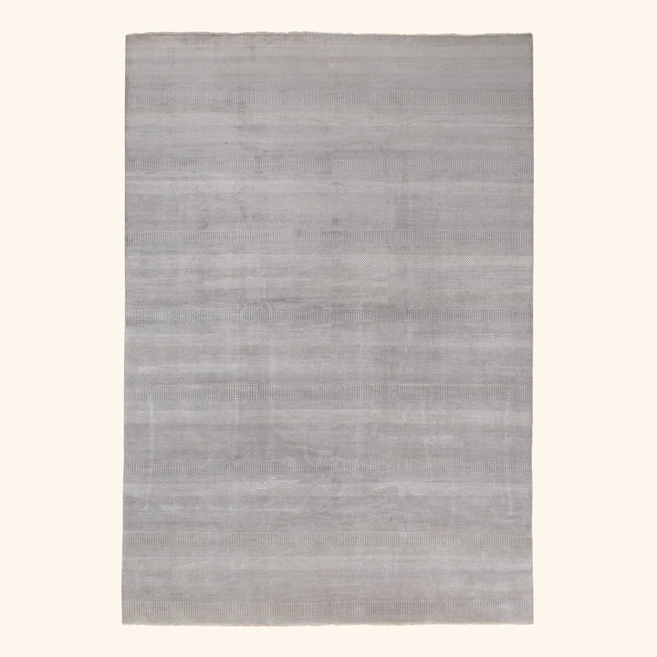 Transitional Wool Art Silk Blend Rug - 10' x 14'