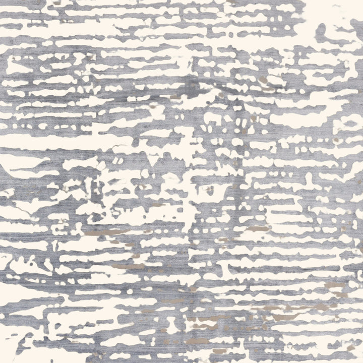 Transitional Wool Art Silk Blend Rug - 9'2" x 12'2"