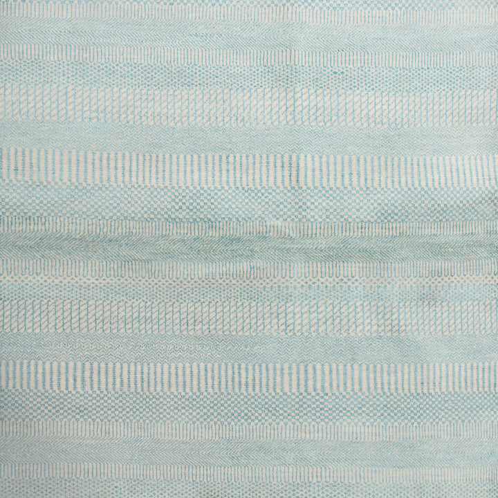 Transitional Wool Art Silk Blend Rug - 4'1" x 6'