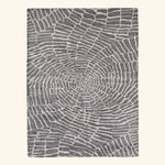 Transitional Art Silk Rug - 9'1" x 12'