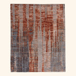 Transitional Wool Art Silk Blend Rug - 8'3" x 10'2"