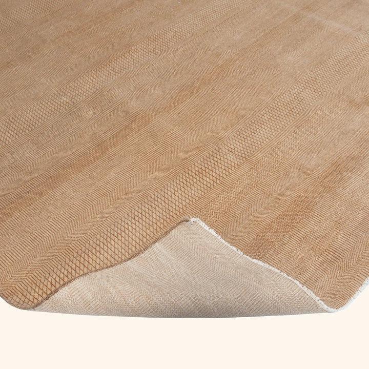 Transitional Wool Art Silk Blend Rug - 9'10" x 14'4"