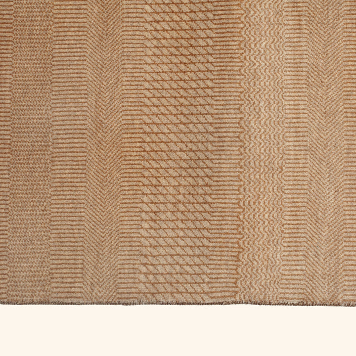 Transitional Wool Art Silk Blend Rug - 9'10" x 14'4"