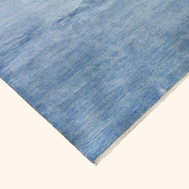 Transitional Wool Art Silk Blend Rug - 8'1" x 10'3"