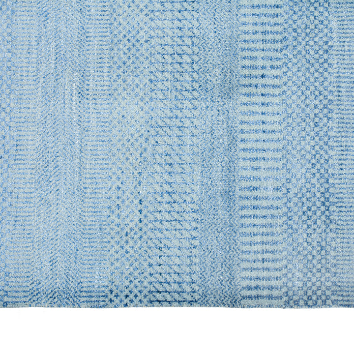 Transitional Wool Art Silk Blend Rug - 8'1" x 10'4"