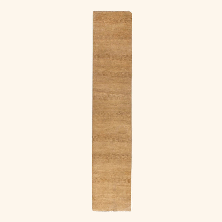 Transitional Wool Art Silk Blend Runner - 2'7" x 13'10"