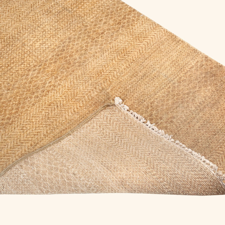 Transitional Wool Art Silk Blend Runner - 2'7" x 13'10"