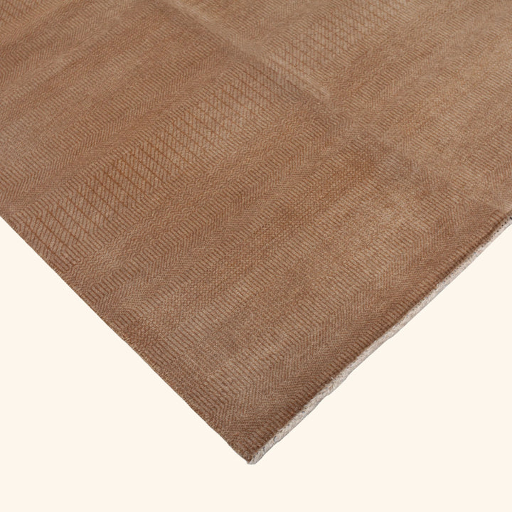 Transitional Wool Art Silk Blend Rug - 9'1" x 11'10"