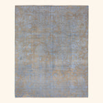 Transitional Wool Art Silk Blend Rug - 8'1" x 10'