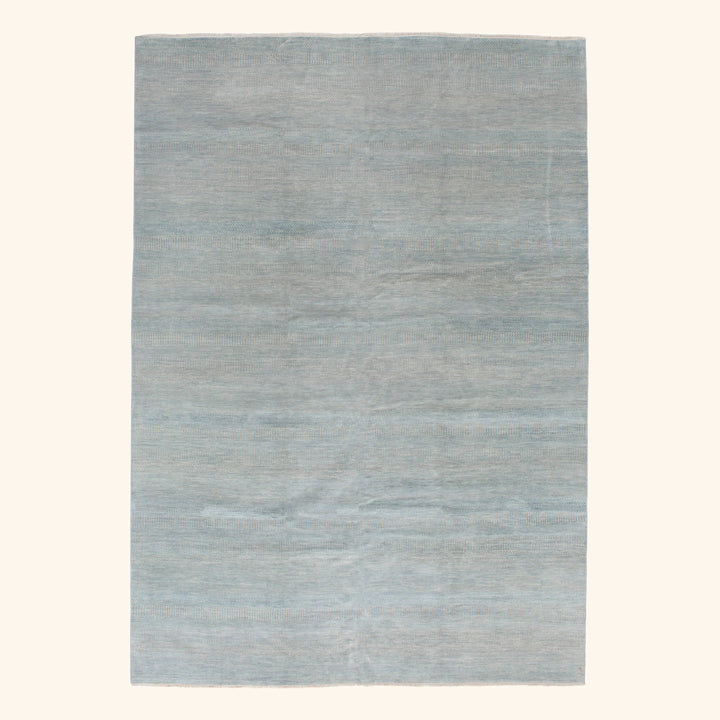 Transitional Wool Art Silk Blend Rug - 10'2" x 13'9"