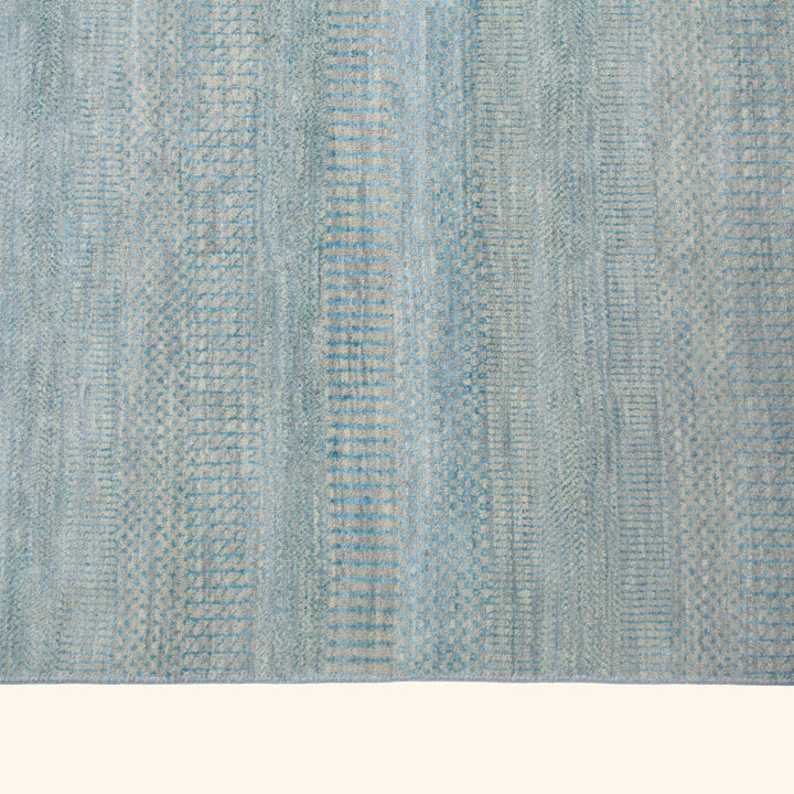 Transitional Wool Art Silk Blend Rug - 10'2" x 13'9"