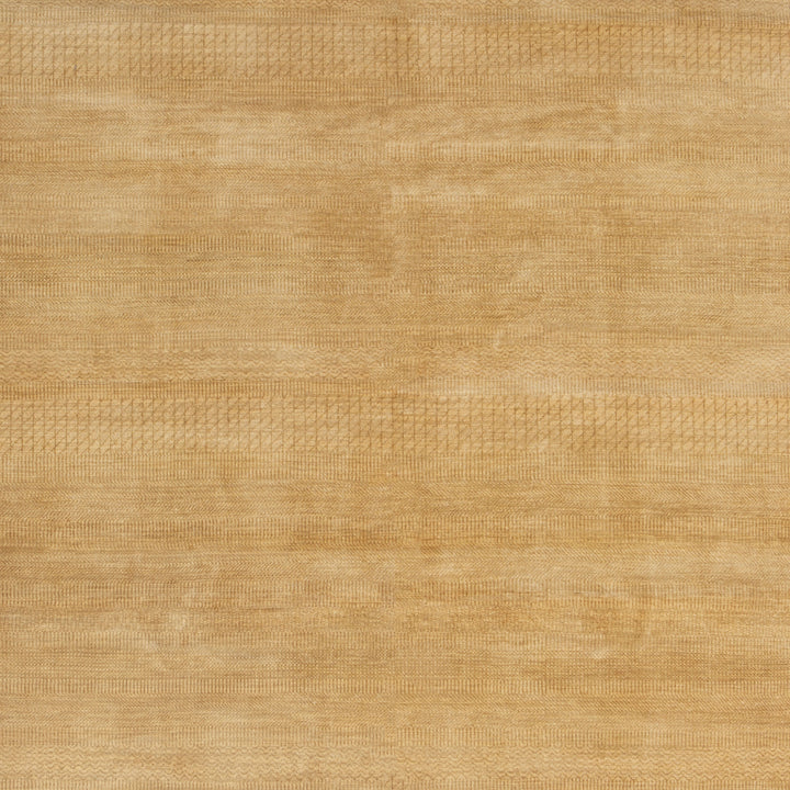 Transitional Wool Art Silk Blend Rug - 5'10" x 9'1"