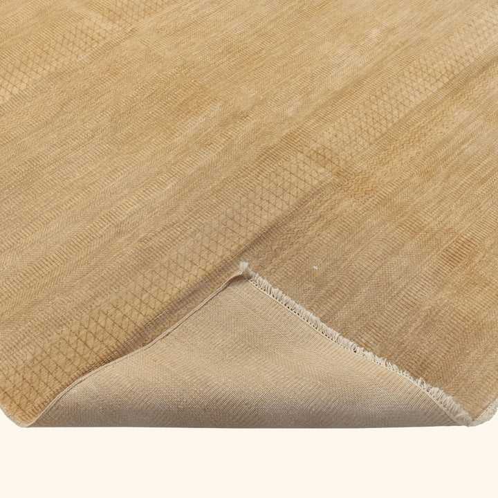 Transitional Wool Art Silk Blend Rug - 5'10" x 9'1"