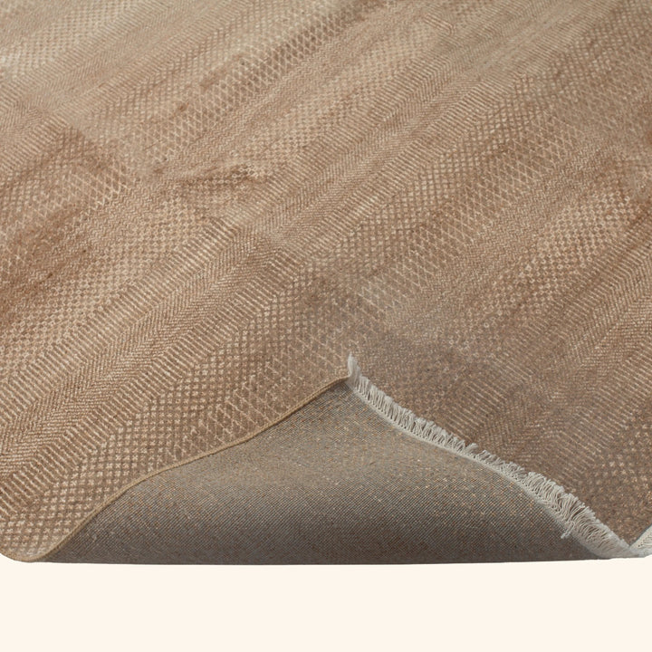 Transitional Wool Art Silk Blend Rug - 8'1" x 10'2"