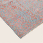 Transitional Wool Art Silk Blend Rug - 8'10" x 12'2"
