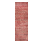 Transitional Wool Art Silk Blend Runner - 2' x 6'