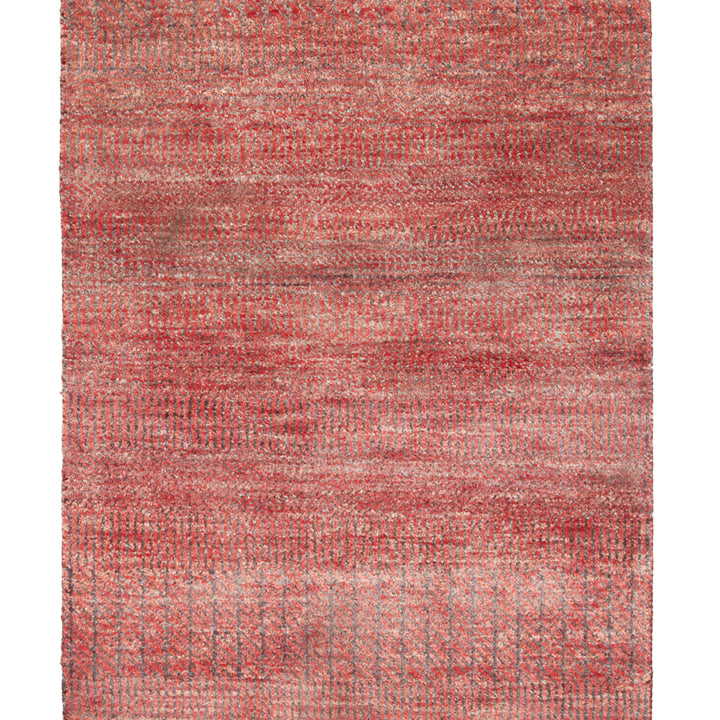 Transitional Wool Art Silk Blend Runner - 2' x 6'