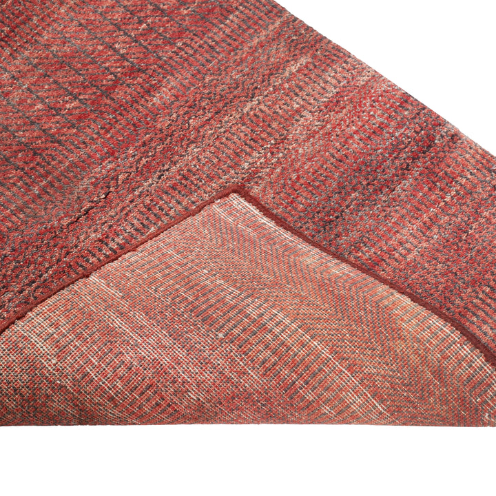 Transitional Wool Art Silk Blend Runner - 2' x 6'