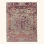 Transitional Wool Art Silk Blend Rug - 8'2" x 10'1"