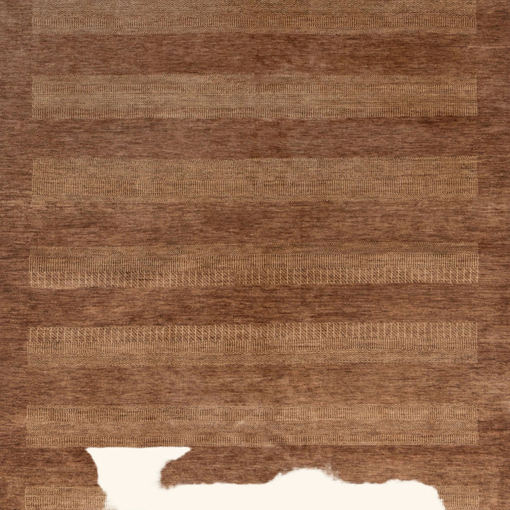 Transitional Wool Art Silk Blend Rug - 6'3" x 9'6"