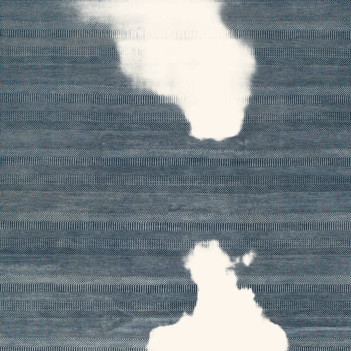Transitional Wool Art Silk Blend Rug - 10' x 13'10"