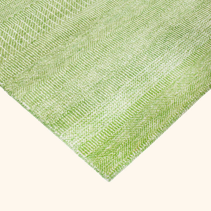Transitional Wool Art Silk Blend Runner - 2'5" x 6'1"