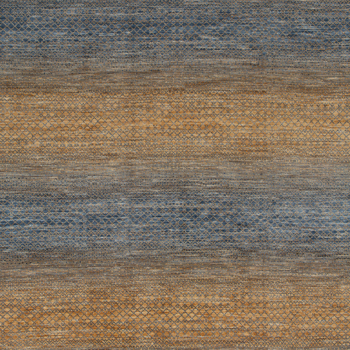 Transitional Wool Art Silk Blend Rug - 9'2" x 12'