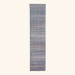 Transitional Wool Art Silk Blend Runner - 2'5" x 12'1"