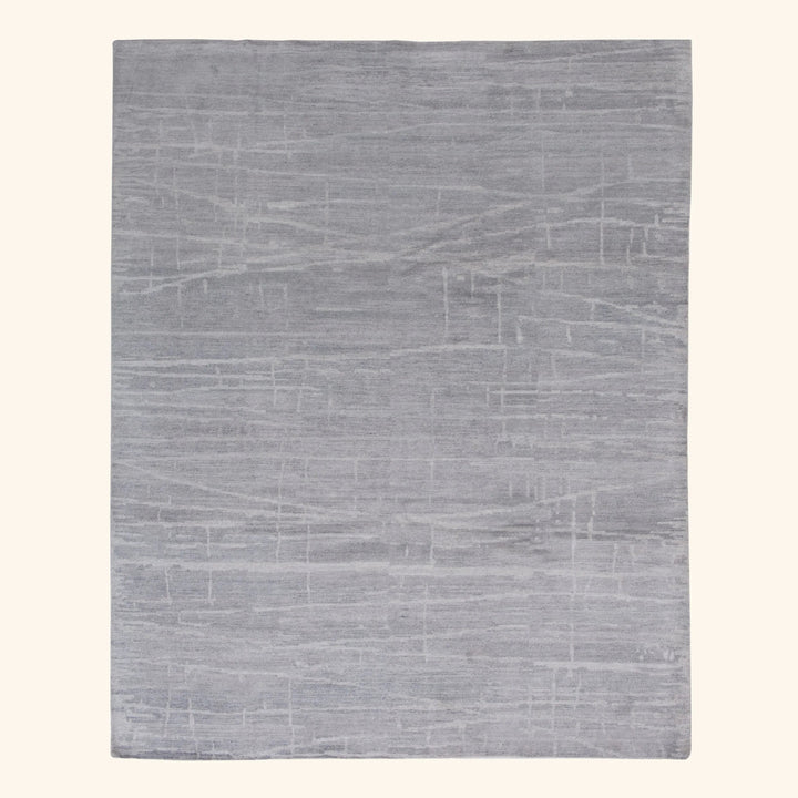 Transitional Art Silk Rug - 8'3" x 10'2"