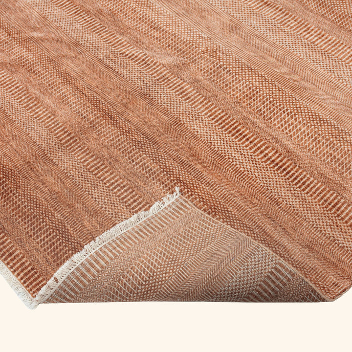Transitional Wool Art Silk Blend Rug - 10' x 14'4"