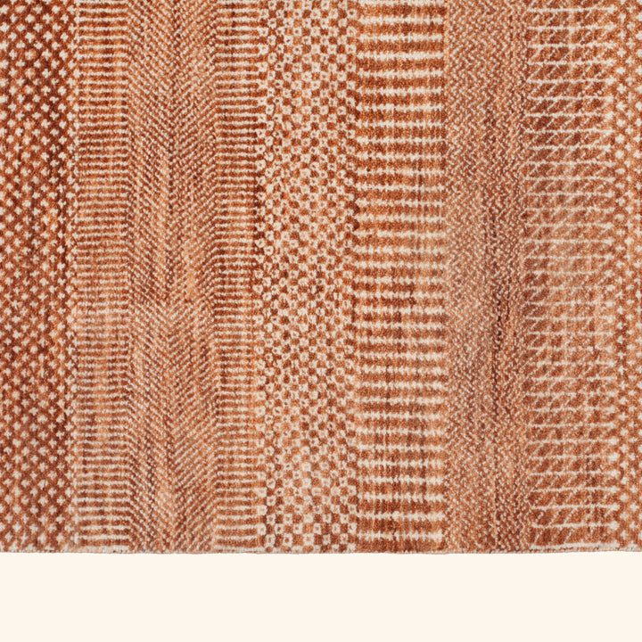 Transitional Wool Art Silk Blend Rug - 10' x 14'4"