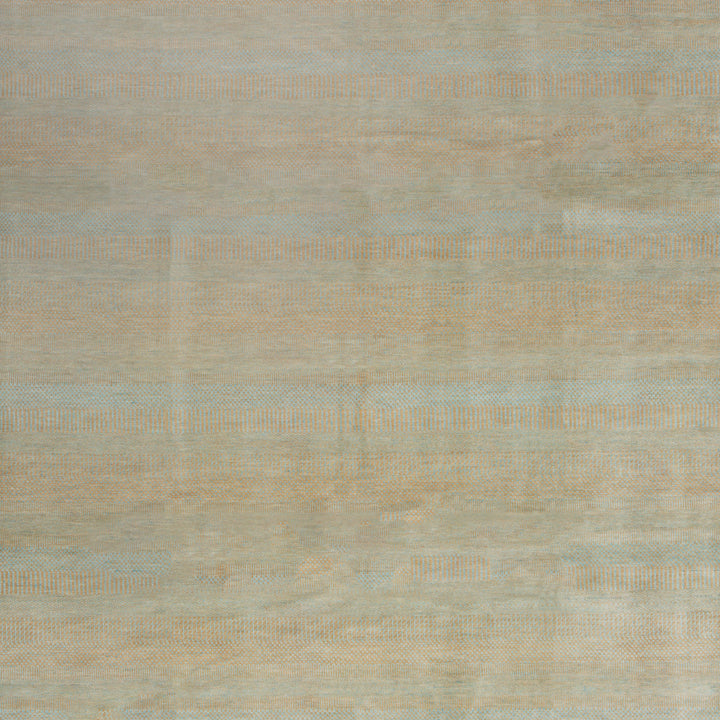 Transitional Wool Art Silk Blend Rug - 9' x 12'2"