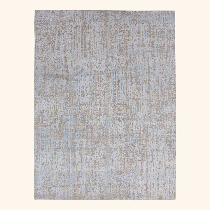 Transitional Wool Art Silk Blend Rug - 9' x 11'10"