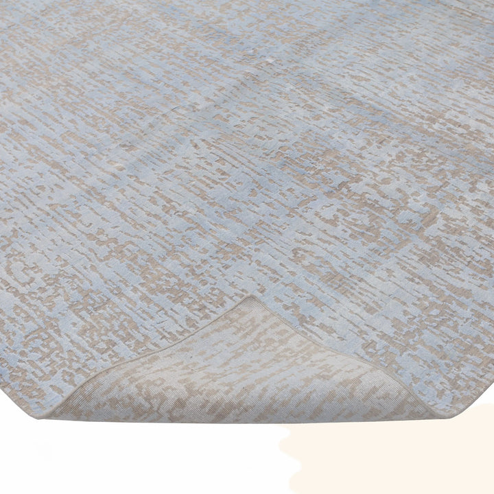 Transitional Wool Art Silk Blend Rug - 9' x 11'10"