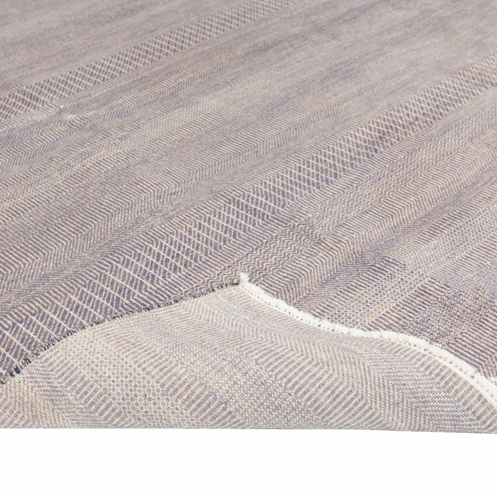 Transitional Wool Art Silk Blend Rug - 8'10" x 11'10"