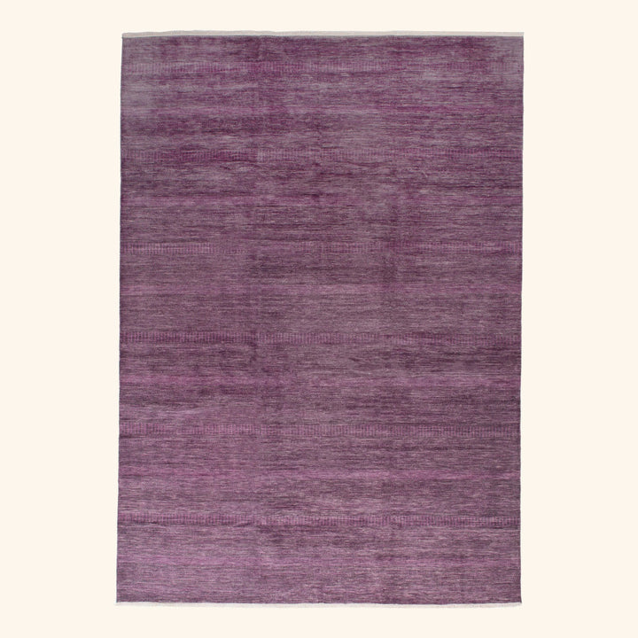 Transitional Wool Art Silk Blend Rug - 10'2" x 14'4"