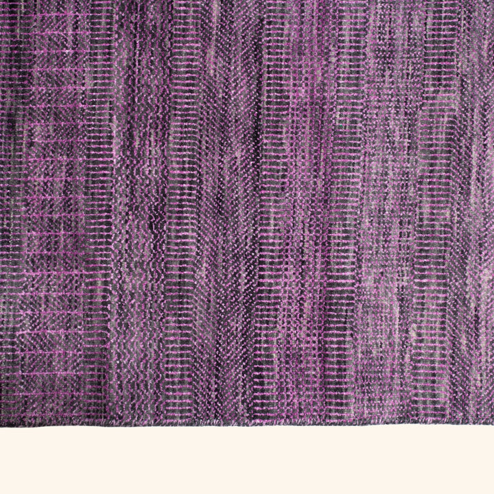 Transitional Wool Art Silk Blend Rug - 10'2" x 14'4"