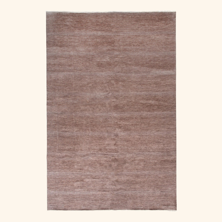Transitional Wool Art Silk Blend Rug - 11'10" x 18'2"