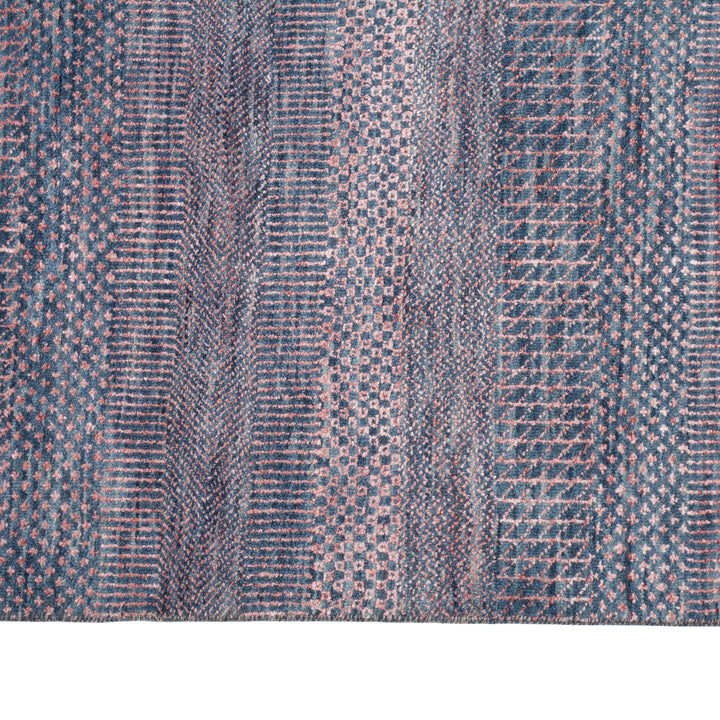 Transitional Wool Art Silk Blend Rug - 12'1" x 18'4"