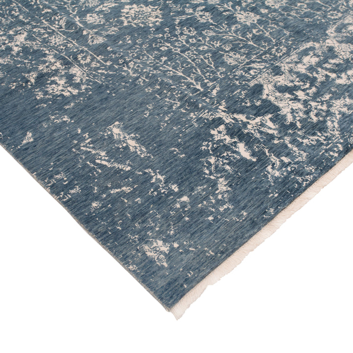 Transitional Wool Art Silk Blend Rug - 9'3" x 12'1"