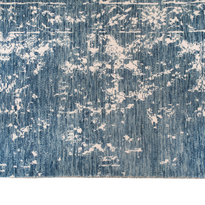 Transitional Wool Art Silk Blend Rug - 9'3" x 12'1"