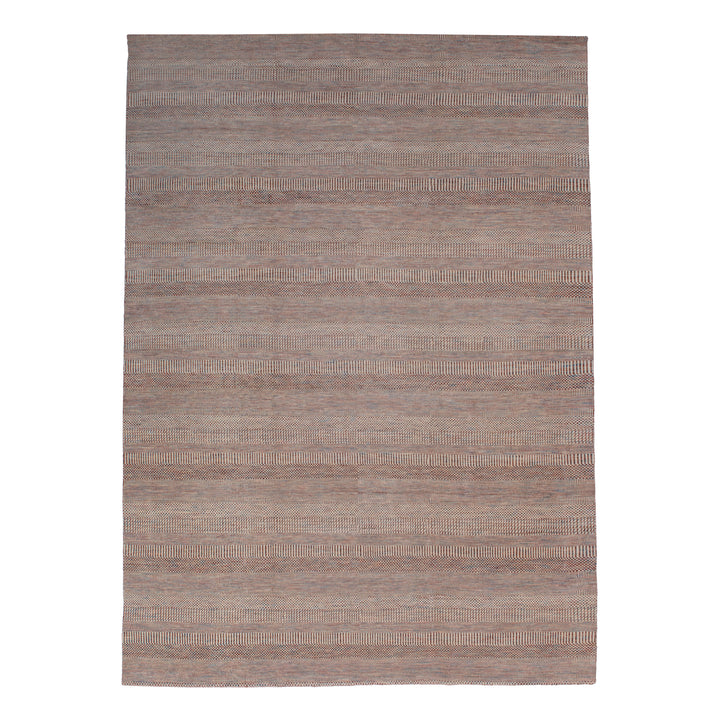 Transitional Wool Art Silk Blend Rug - 10'1" x 14'