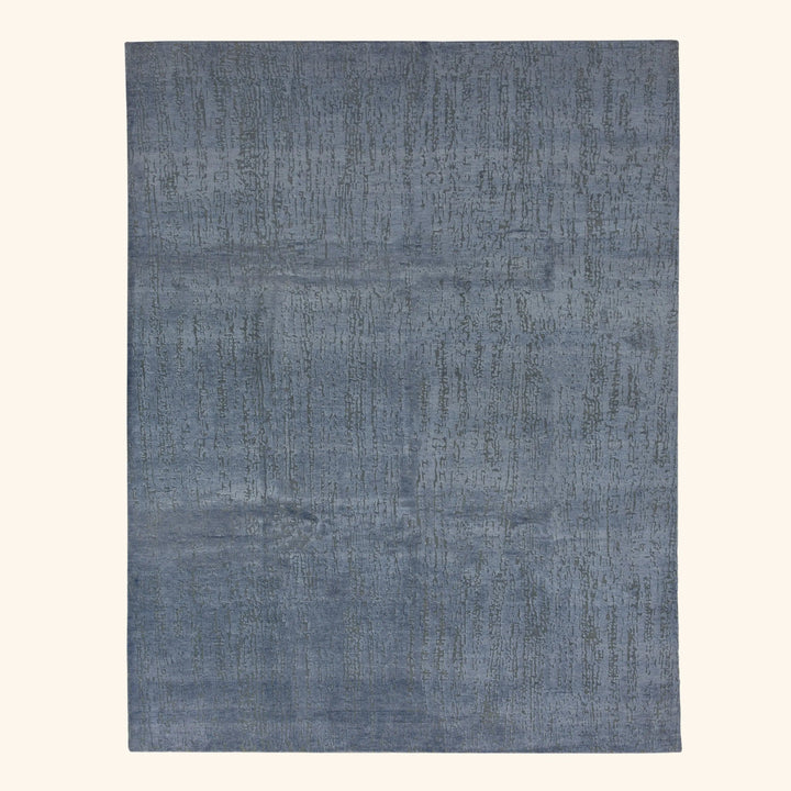 Transitional Wool Art Silk Blend Rug - 8' x 10'
